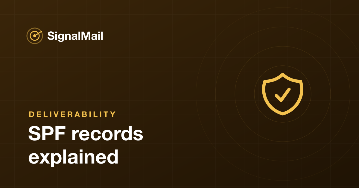 SPF records explained: a setup guide for cold email